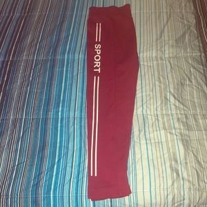 Fitted Sport Capris Tights